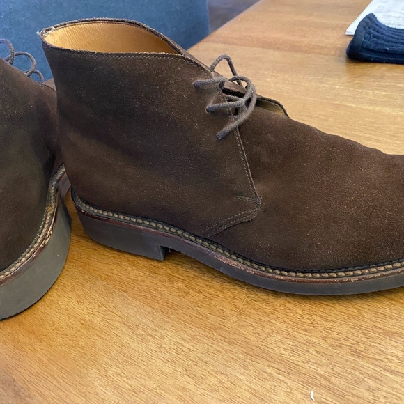 Crockett & Jones Other - Crockett & Jones Brown Suede ankle boots Molton model UK 8D